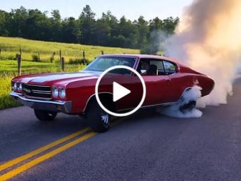 1970 Chevy Chevelle Burnout